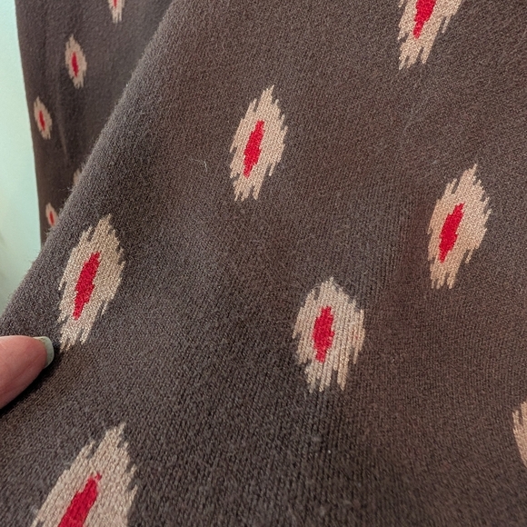 Undra Celeste Tribal Dot Knit Trousers Sz. Lg - Picture 4 of 10